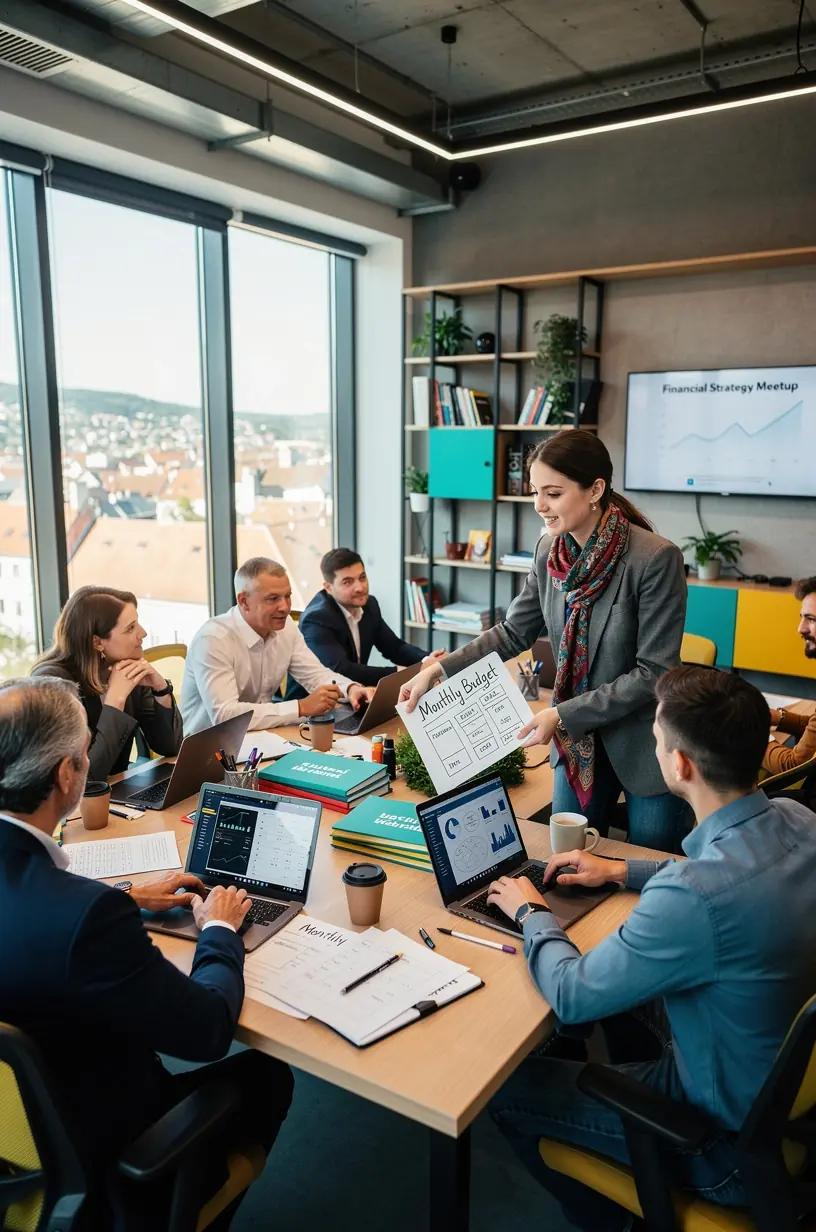 Grafikonok és pénzügyi diagramok egy laptop képernyőjén, bemutatva a megtakarítások növekedését.